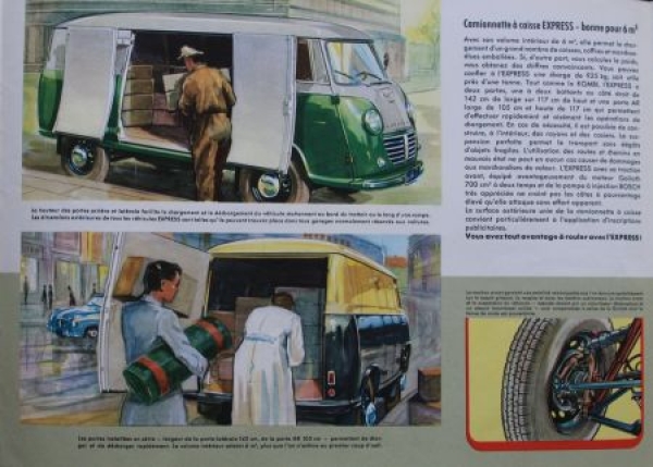 Goliath Express Modelprogram 1958 Carbrochure (7698)